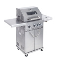 3+1  Burner Gas BBQ Grill wholesale portable BBQ Grill Machine Stainless Steel Camping Barbecue Grill For Outdoor